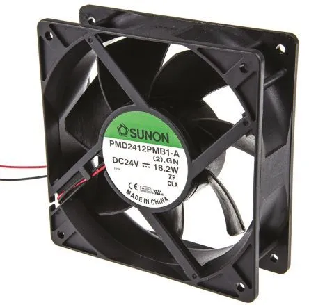 Fan 24V 120x38 B 322,7m³/h 54dBA