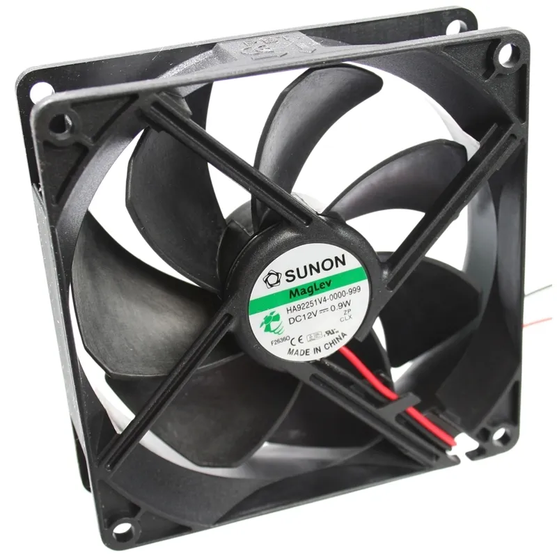 Fan 12V 92x92X25 V 48,2m³/h 17,7dBA 0,58W
