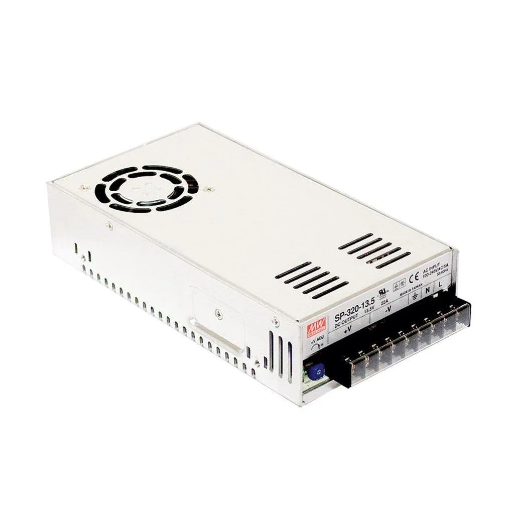 AC-DC Enclosed power supply, Output 27VDC 11,9A 321,3W