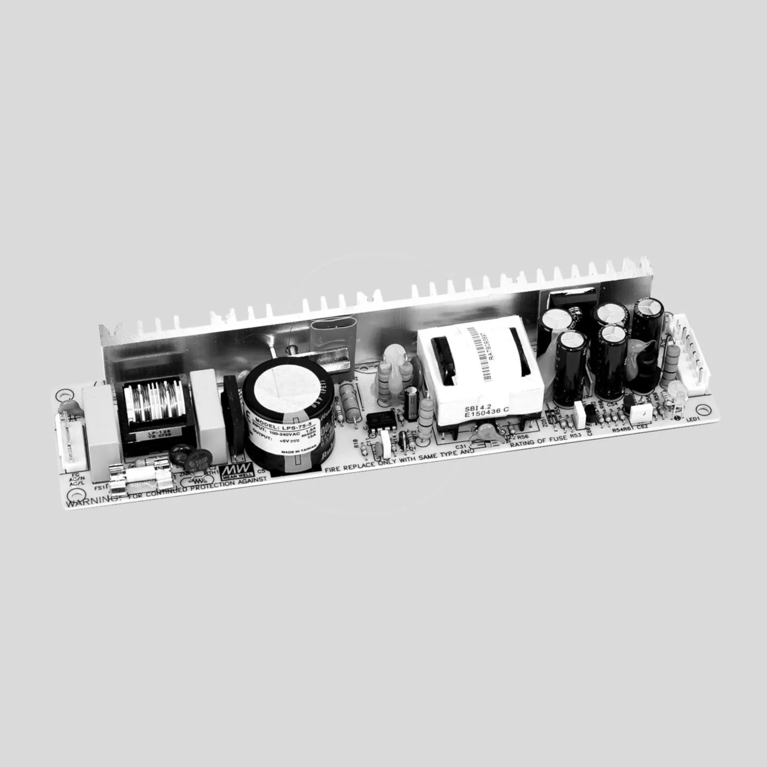 SPS Open Frame 75W 15V/5A