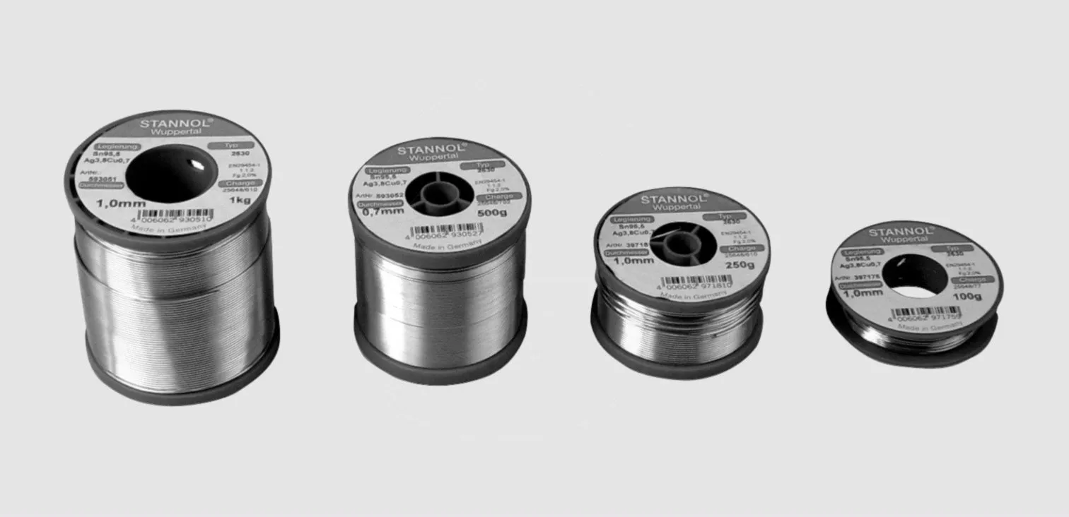 Sn95Ag4Cu1 2,0% 0,7mm 250g
