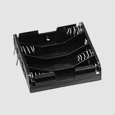 Batteriholder 4 x AA PC Pins