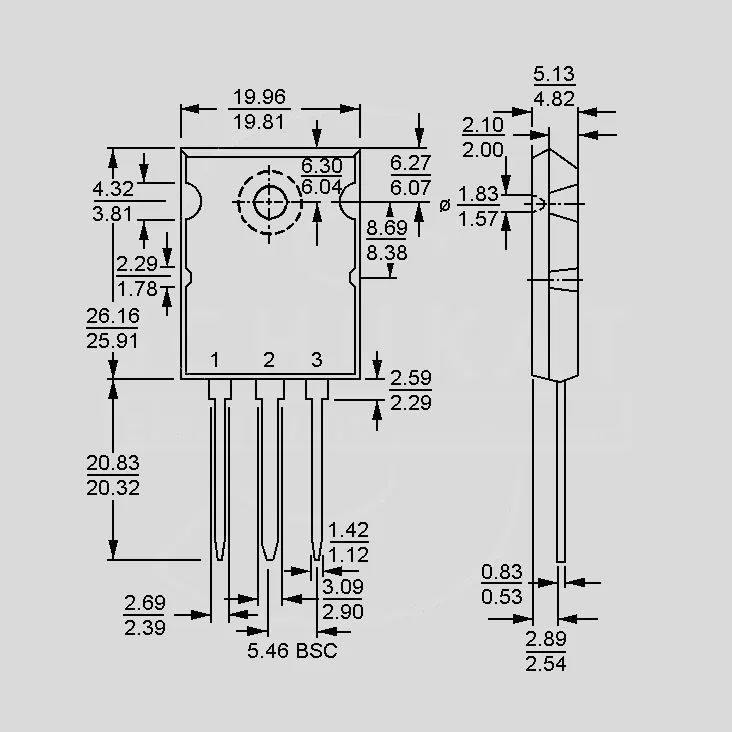 N-Ch 1000V 24A 560W 0,39R TO264AA