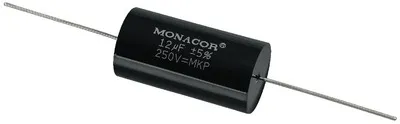 Kondensator 12uF 250V 5% Axial Polypropylen