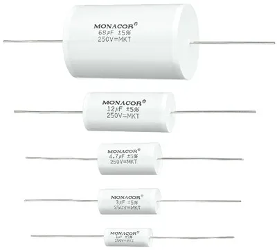 Kondensator 68uF 250V 5% Axial MKT
