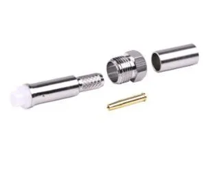 RADIALL FME connector HUN for crimp RG58 NB: 4dele