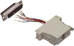 Jumperbox RJ11 (6P4C) hun - DSUB 25 hun