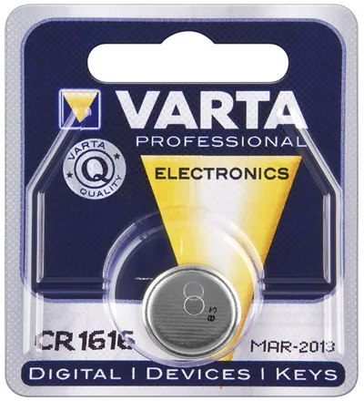 Varta Lithium knapcelle,3V 55mAh 16,0x1,6mm