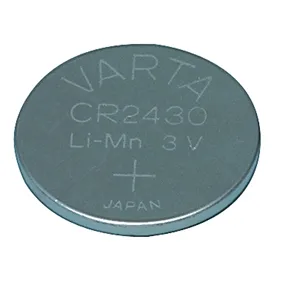Lithium knapbatteri 24,5 x 3mm. 3V, 280mAh