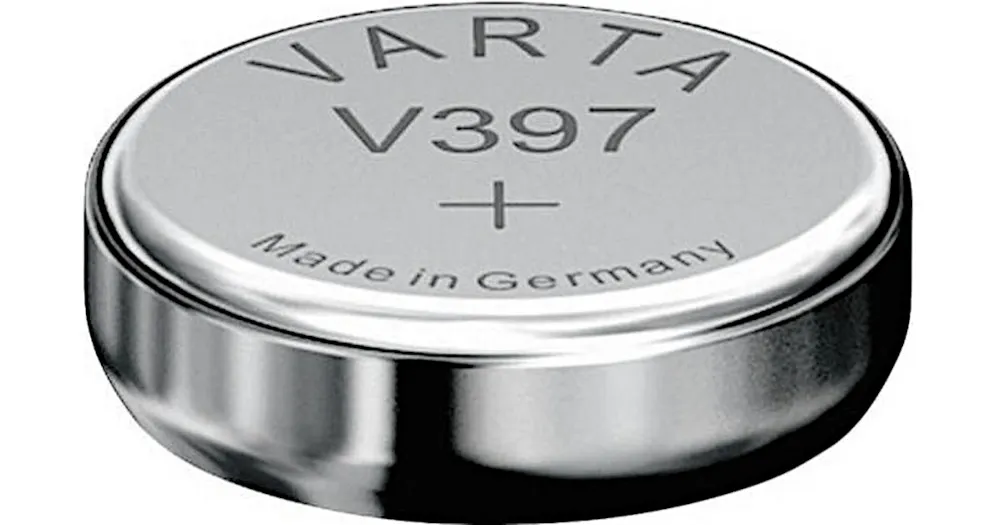 SR59 7,9x2,6mm. 30mAh 1,55V V397