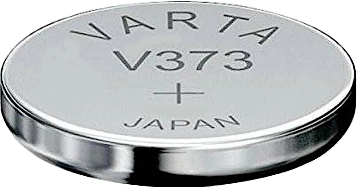 SR916 9,5x1,6mm. 23mAh 1,55V V373