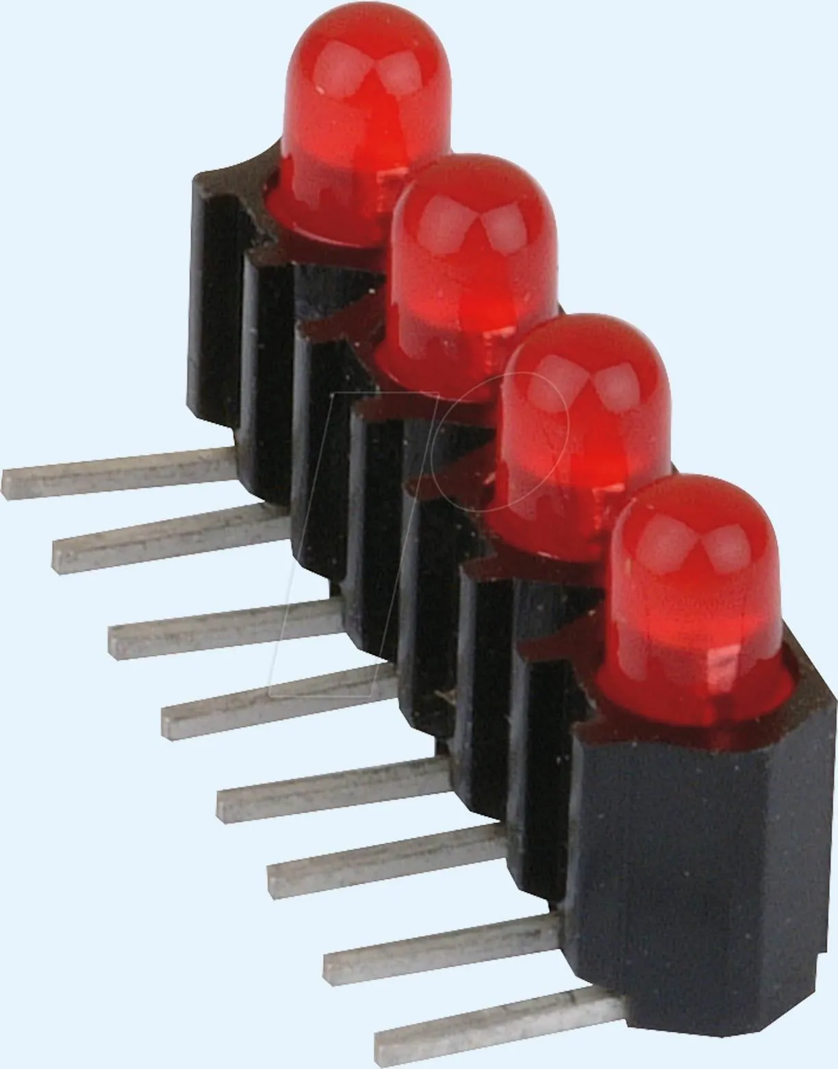 Ø3mm LED-Arrays horizontal, pose med 50 stk.