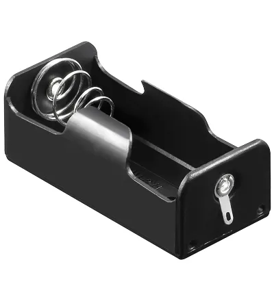Batteriholder 1 x C loddeøjer
