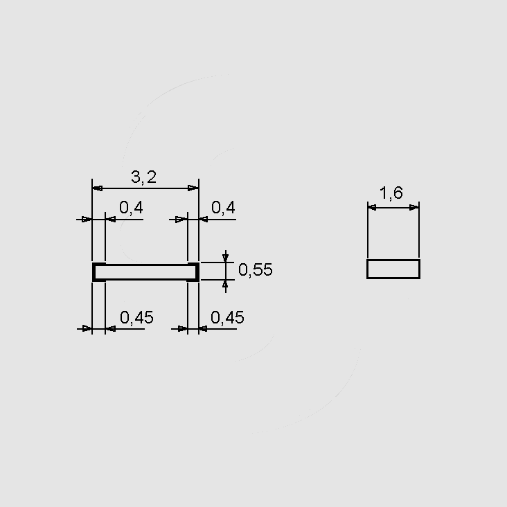 SMD Resistor 1206 1% 154K Taped