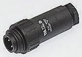 Serie 16-1 Amphenol 3+1 pol plug male