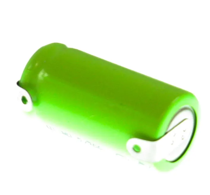2/3AA 14,1x28,0mm. 600mAh. med loddeflige