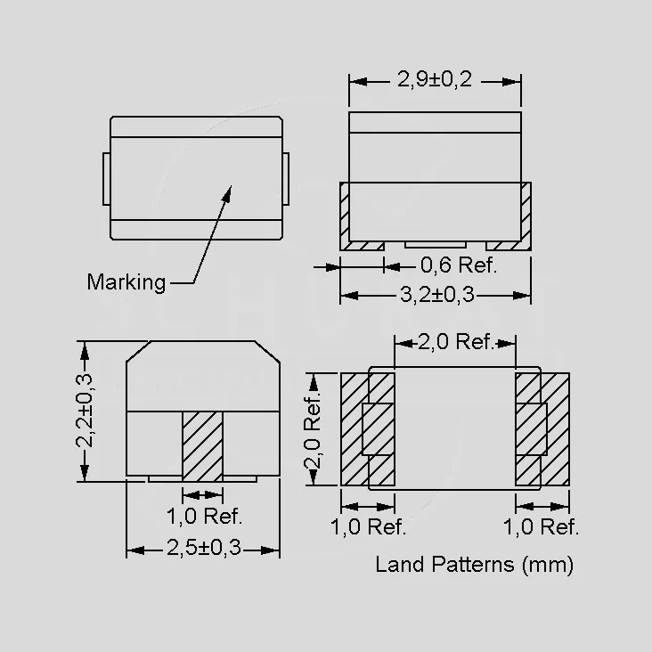 SMD Inductor 4,7uH 220mA