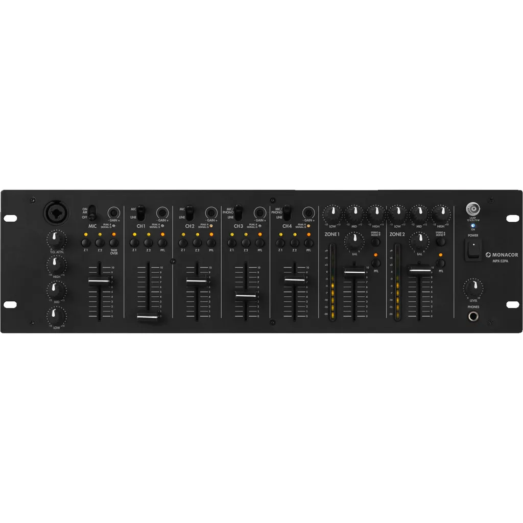 Mixer 19" 2-zone