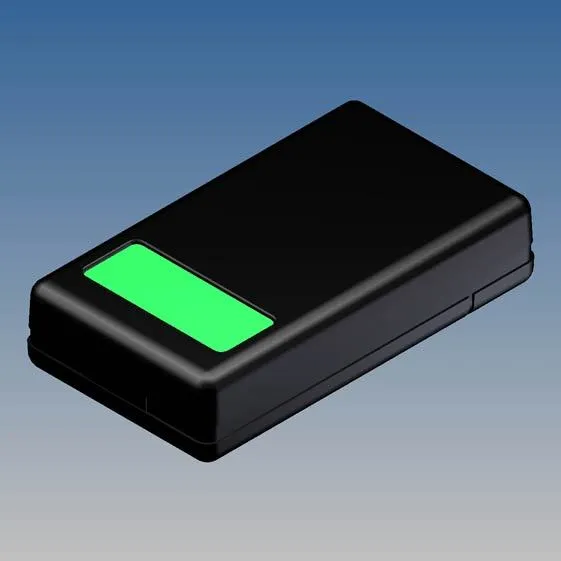 Minikabinet ABS 107 x 60 x 25 mm med displayrude
