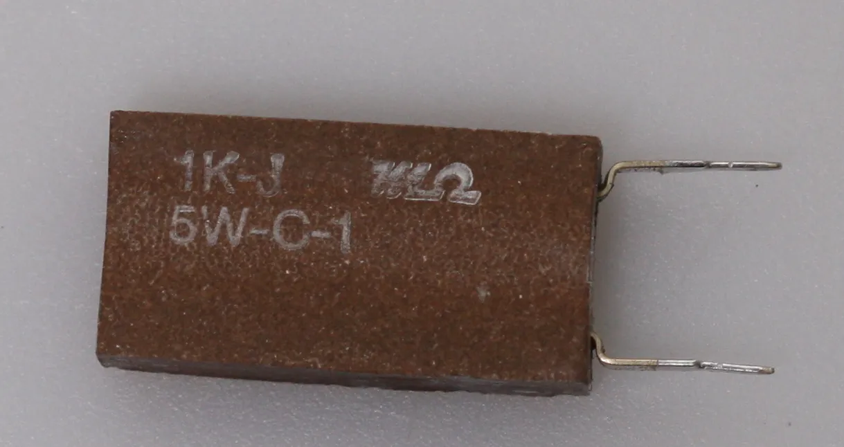 WW resistor 5W 1K radial 100 stk.
