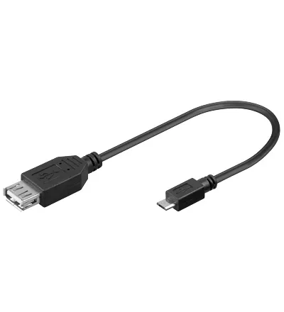 USB ADAP A-F/MICRO-B M OTG 0.20m