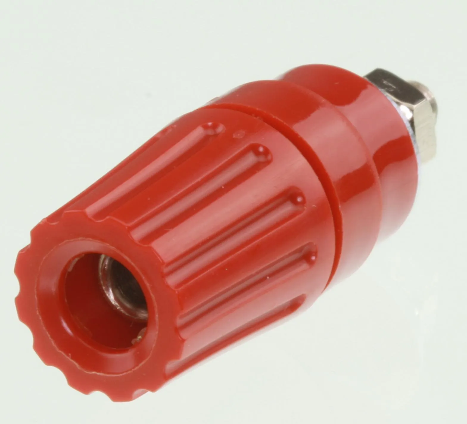 Laboratoriesokkel ø 4 mm Rød