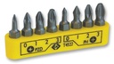 CK TOOLS - BIT SET, PHILLIPS/POZI, 8PC