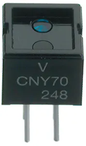 Reflektiv optisk sensor. Fototransistor Output