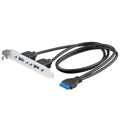 SLOT BRACKET USB 2x USB 3.0 1x 20 PIN