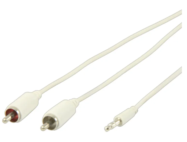 Minijack <-> Phono, 1m, HVID