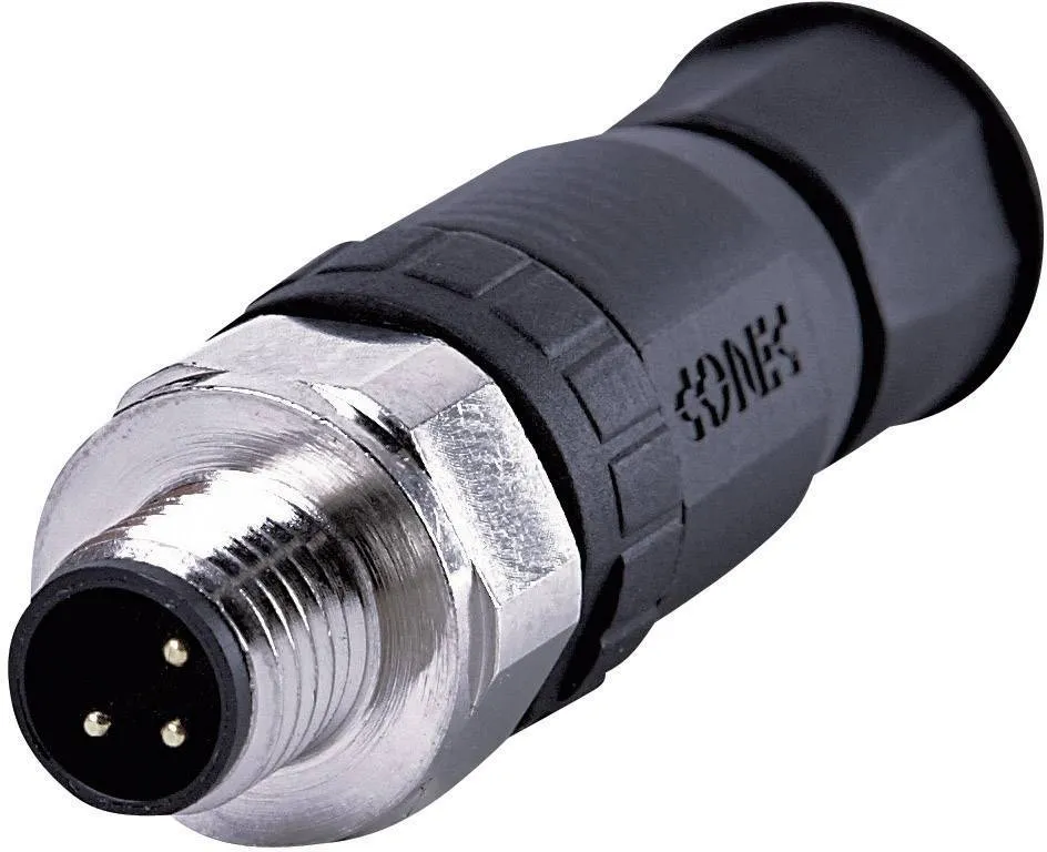 Male Cable Con. 4-Pole Screw Term