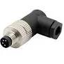 Male Cable Con. 4-Pole Screw Term 90°
