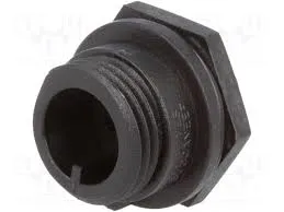 Front Panel Mounting Conn. Male 3-Pole