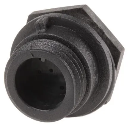 Front Panel Mounting Conn. Male 10-Pole