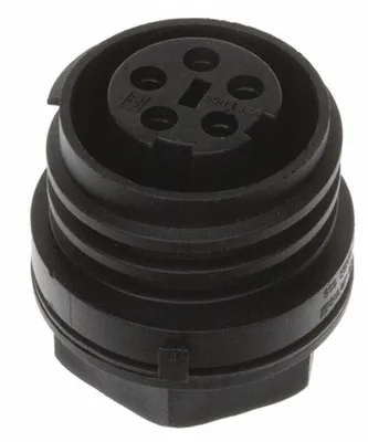 Front Panel Mounting Conn. Fem 5-Pole