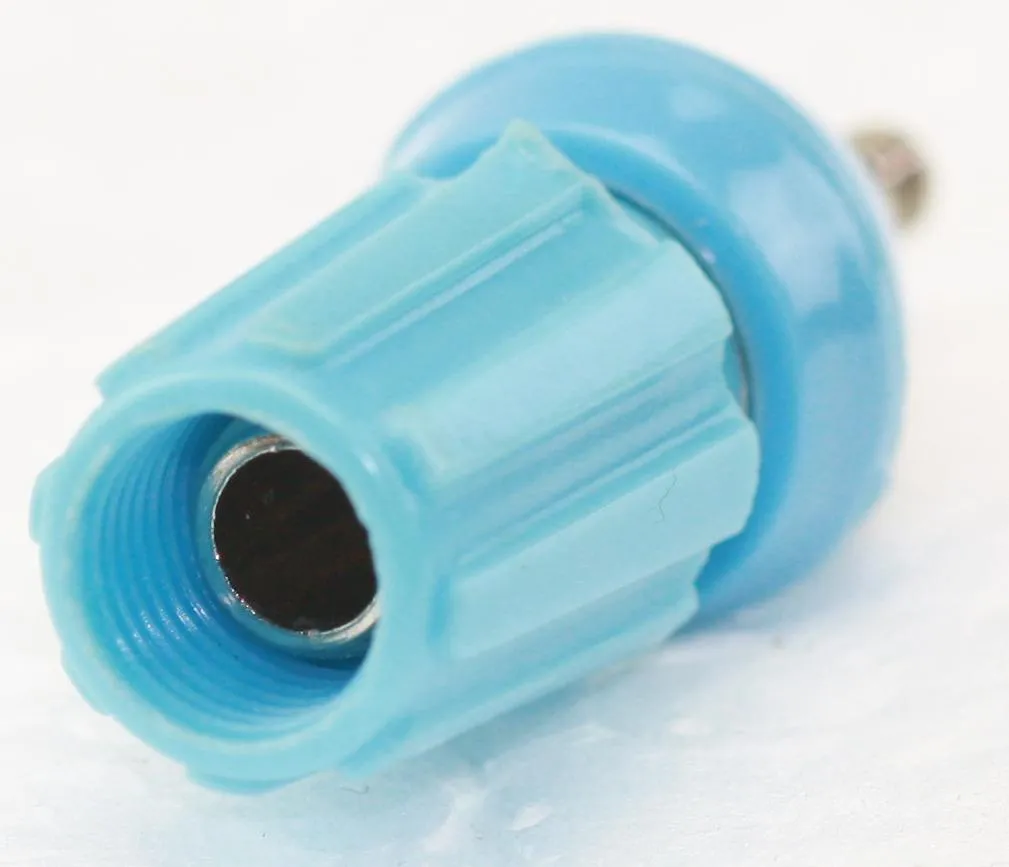 Terminal Post 4mm Blå