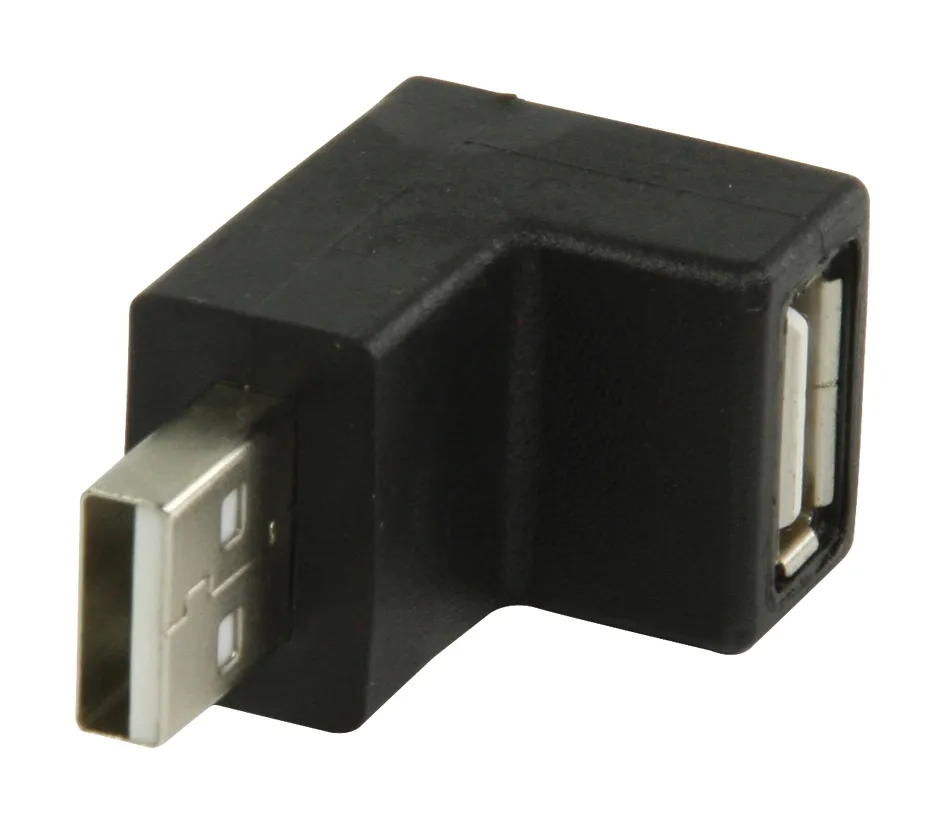USB 2.0 A vinkel-adapter 90°