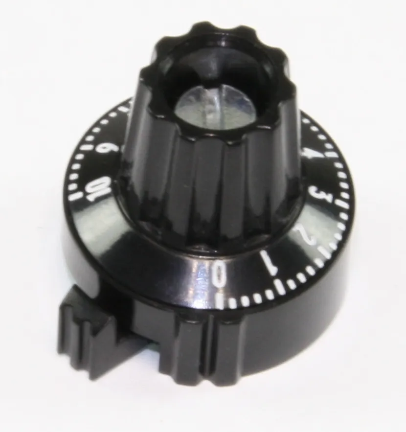 Dial, 10Turn, 22,8mm, for 6mm aksel.