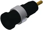 Safety socket ø2mm black