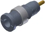 Safety socket ø2mm grey