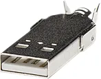 Kabelstik, USB type A 4P