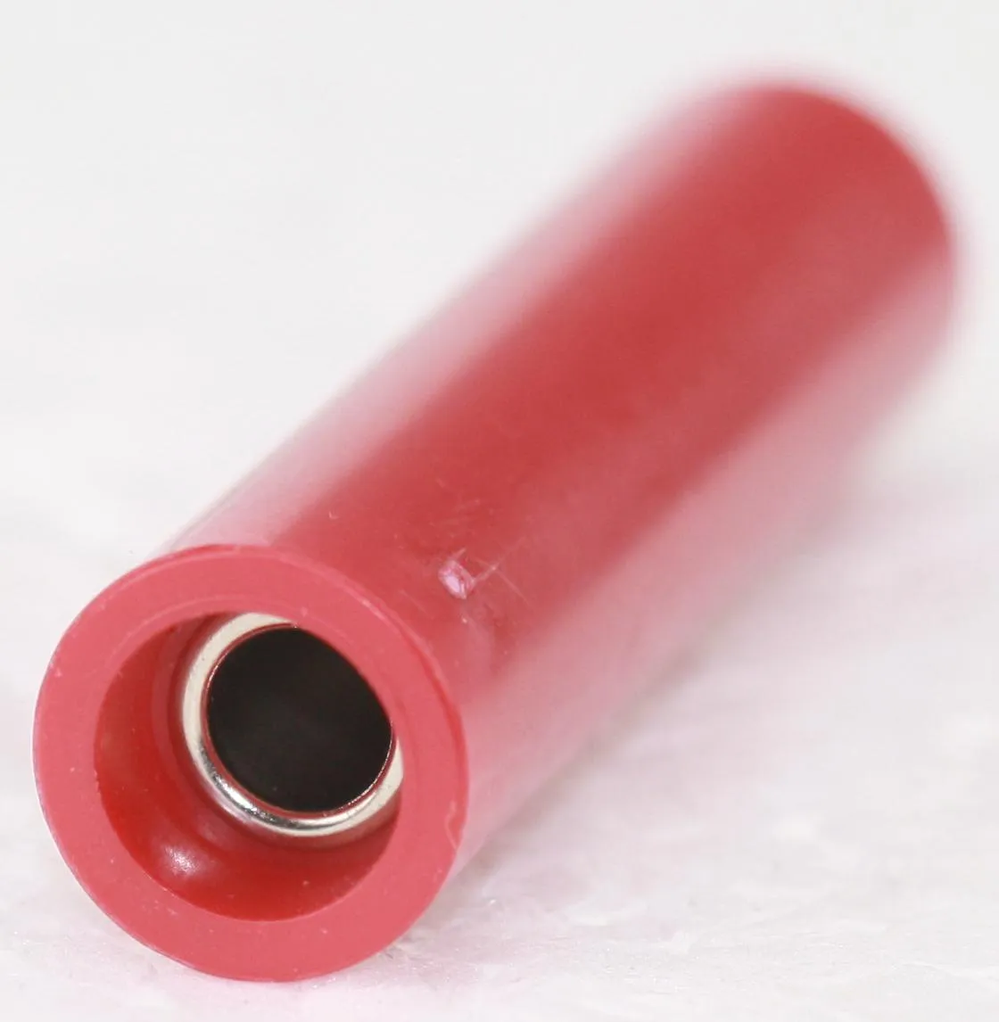 Banana Coupler for 2 x Ø=4mm. RØD