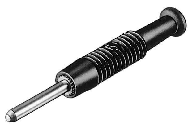 Bananstik 2mm. SORT
