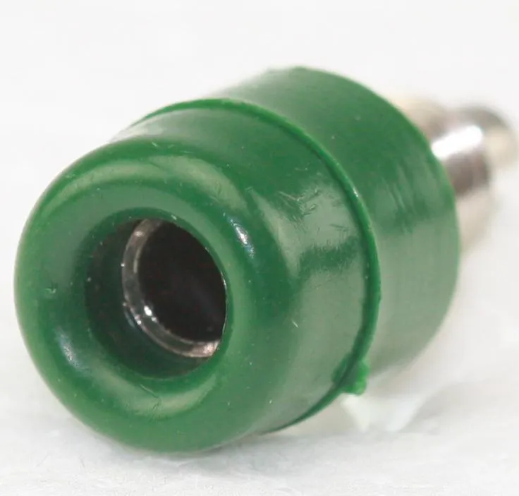 Banan Bøsning (Chassis) 4mm Grøn
