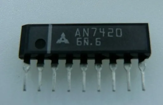 V(cc): 12V 40mA 500mW FM stereo multiplex demodulator SIP-9