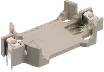Battery holder 1xCR2450N Solder pins