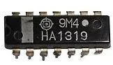 Audio Inp Out  12V, 1W,(6V/4Ohm) DIP-14