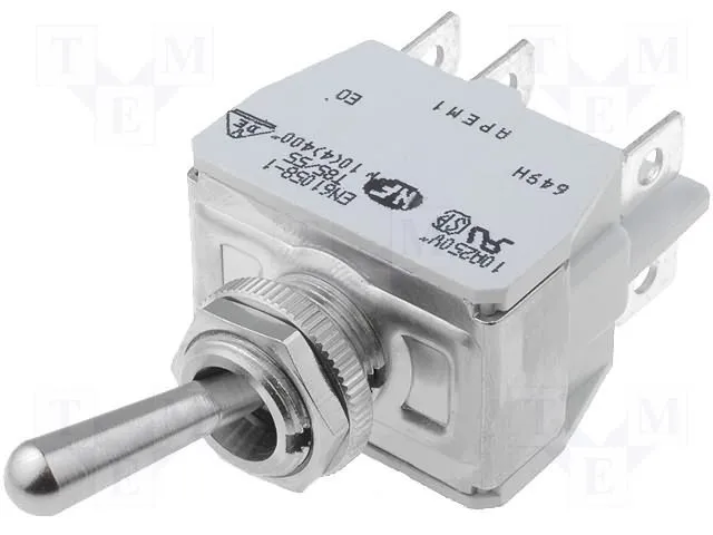 Switch 2-pol 15A ON/ON skrue-tilslutning