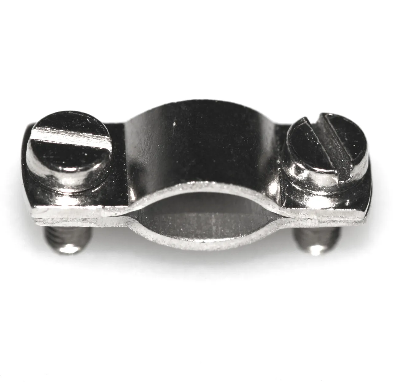 Cable Clips, METAL, dobbelt, 13mm.