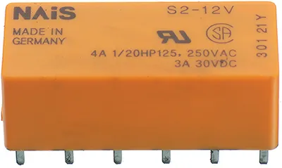 Ræle 2 x slutte + 2 x bryde 5VDC 4A 300R